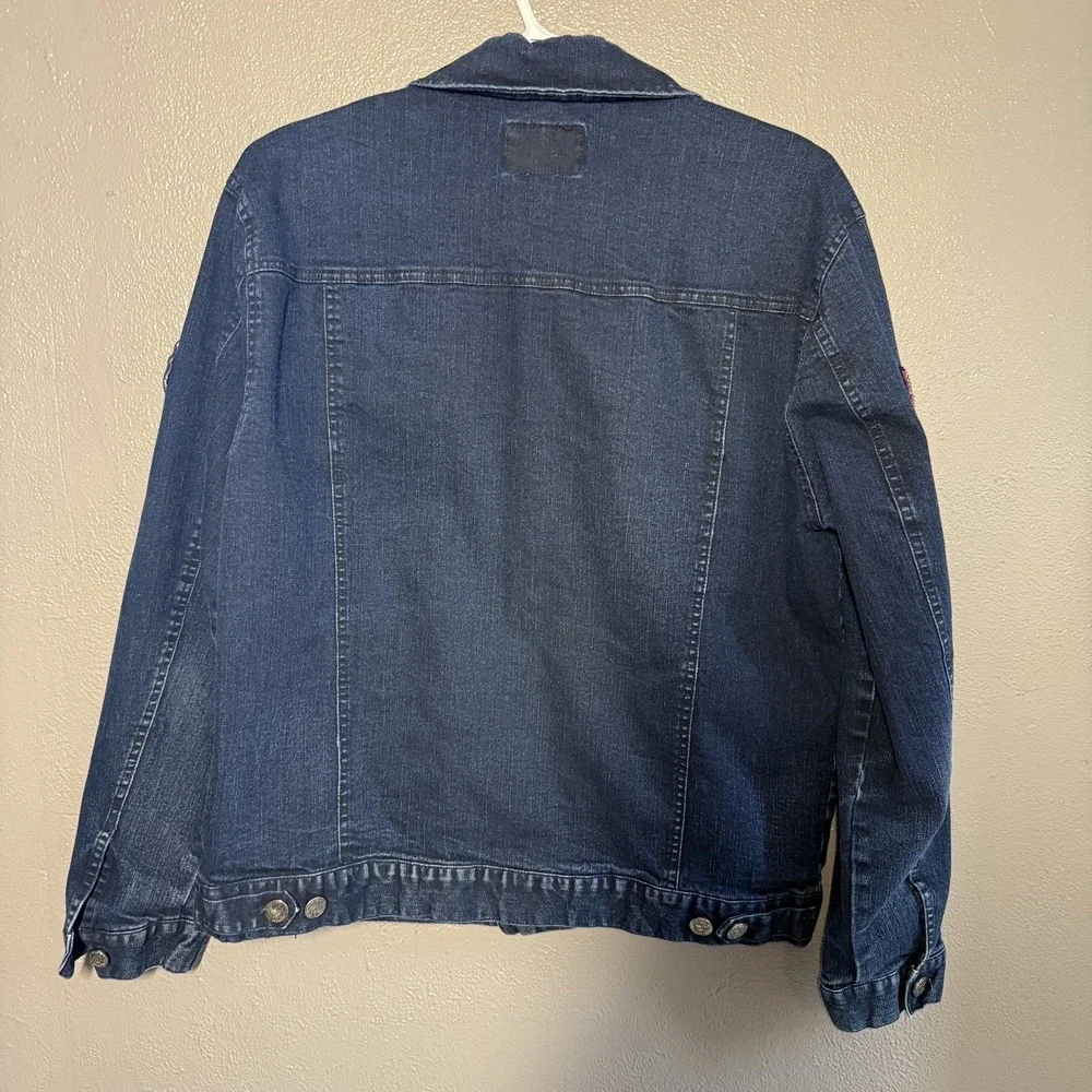 FLAG & ANTHEM X FORD TRUCKS Men's Denim Jacket 100th Anniversary Rare Size Large